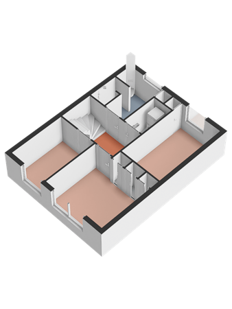 Floorplan - Oude Bocht 25, 3752 DE Bunschoten-Spakenburg